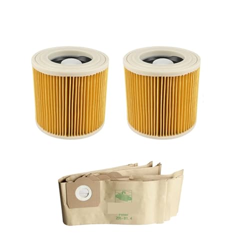 Sacs et filtres HEPA MV3 WD3 anti-colmatage pour réparer l'aspiration Karcher