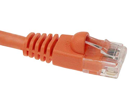 Cable de red SF Cable Cat 6 UTP 10 ft naranja miniatura 2
