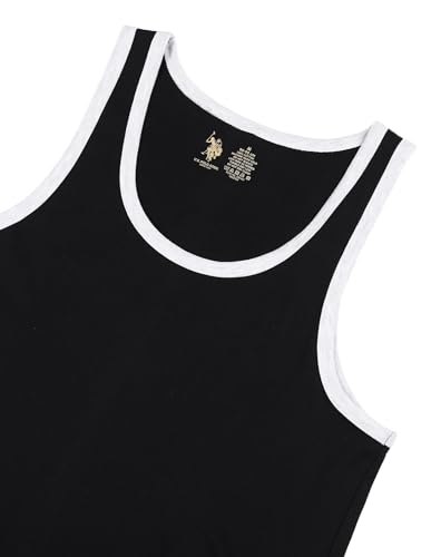 Image of U.S. Polo ASSN. Men's PV002 Cotton Stretch Anti Bacterial Premium Vest