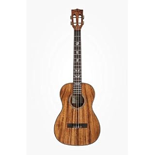 KALA KA-SA-B All Solid Acacia Baritone Ukulélé avec étui (UC-B) - Les Beatles, Paul McCartney, John Lennon, RIngo Starr, George Harrison