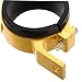 ULTECHNOVO Pump Bracket Metal Mounting Clamp Racing Pump Holder Stylish Gold Finish for Secure Installation Automotive Applications