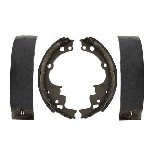 Image of Detroit Axle - Brake Pads Brake Shoes for Buick Regal Riviera Chevrolet Blazer Camaro S10 Blazer GMC S15 Jimmy Sonoma Pontiac Bonneville Grand Prix Front Brake Pads Rear Brake Shoes Replacement