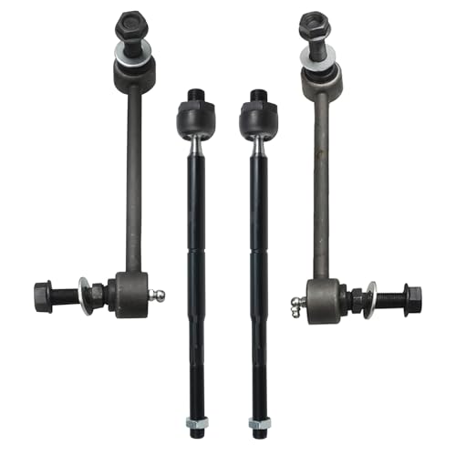 Image of Detroit Axle - 14pc Front End Control Arms Kit for Chrysler 300 Dodge Challenger Charger Magnum, Control Arms Tie Rods Sway Bars Lower Ball Joints Replacement