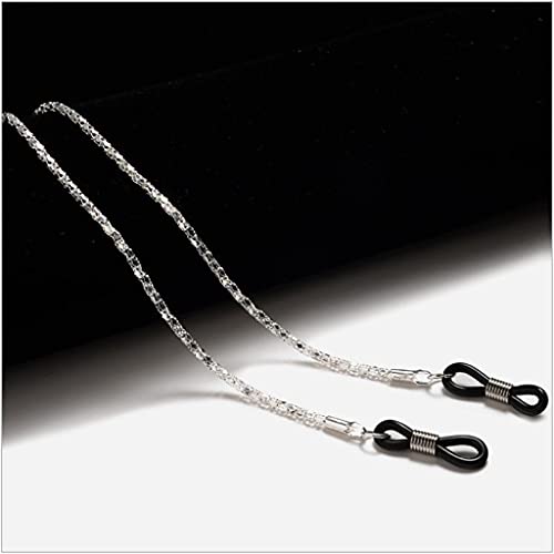 Metall-Hohlkette Lesebrillen-Kette im ethnischen Stil Lanyard Hold Straps Cords Damen-Sonnenbrillen-Zubehör (Color : C, Size : Length-61CM)