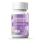 [60 cáps] ClimaFort Menopausia | Para 2 meses | Alivia Sofocos, Sudoración y otros Síntomas de la Premenopausia | Pastillas con Lúpulo, Vitaminas y Minerales | 1 al día