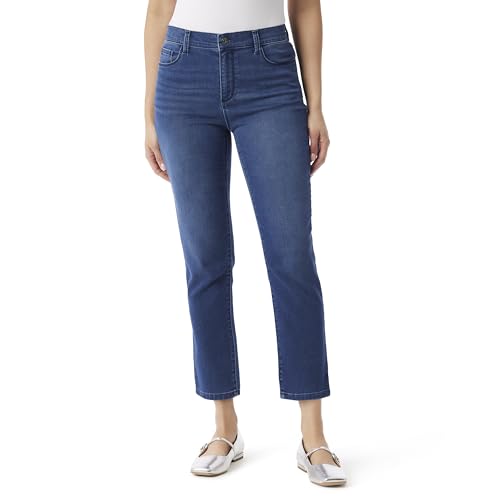 Gloria Vanderbilt Womens Standard Cali 5-Pocket Straight Leg Ankle