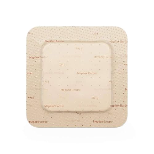Medicazione In Schiuma Di Poliuretano Mepilex Border Flex 10X10 Cm 5 Pezzi - 2