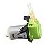 Green Peristaltic Pump for Laboratory, Industrial Fluid Transfer - FDA Silicone Tubing, Variable Speed Dosing Pump for Homebrew, Aquarium, Chemical Applications