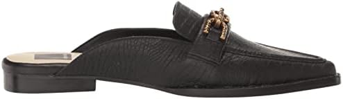 Dolce Vita Women's SIDON Loafer Flat, Noir Embossed Leather, 7 | Image 5