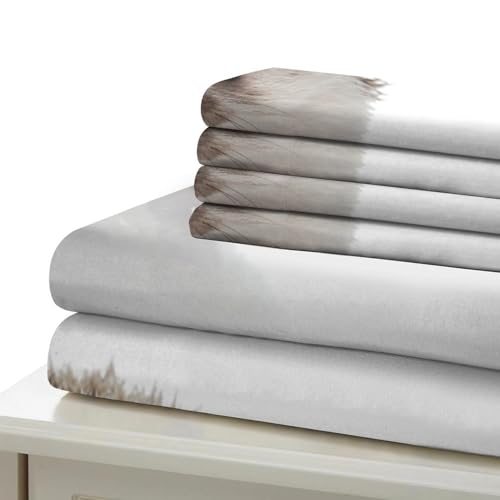 Housse de couette hérisson 140x200 en microfibre pour lit simple
