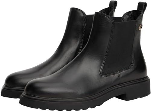 Bottines Tommy Hilfiger TH LEATHER CLEATED CHELS - vue 6