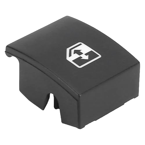 Cache-bouton de vitre électrique noir pour réparer un interrupteur cassé sur Opel
