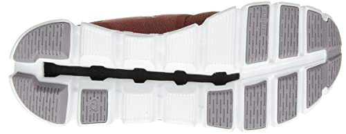 On Men's Cloud 5 Sneakers, Ruby/Rust, Red, 7.5 Medium US4