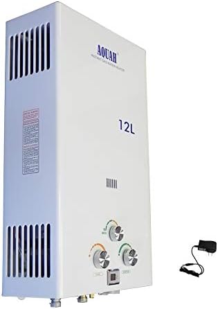 AQUAH Indoor Natural Gas Tankless Water Heater 12L / 3.2 GPM