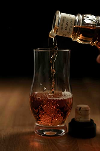 Amehla Whiskey Tasting Glasses, 7-Ounce Taster Set Of 2 Crystal Whisky Glasses - Snifter Sipping Bourbon Copita Glass For Nosing And Drinking Scotch, Brandy Or Other Spirits #TOP2