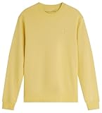 Scotch & Soda Chest Logo Crewneck Sweatshirt Maglia di Tuta, Rafia 730, L Uomo
