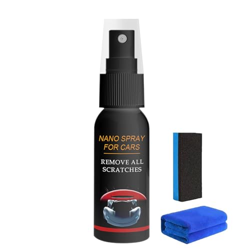NurafixAuto Spray Kratzer Entfernen Quick Effect Coating Agent Kratzer Entferner Auto-Beschichtungs- Sprays für Glanz und Schutz NurafixNano Autopolitur Kratzer Entfernen Remove All Scratches (1PC)