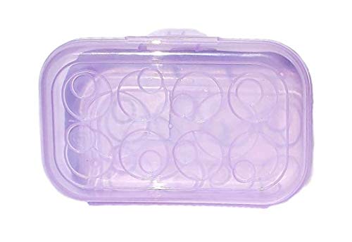 Sterilite Pencil Box with Splash Tint Lid (LAVENDER)