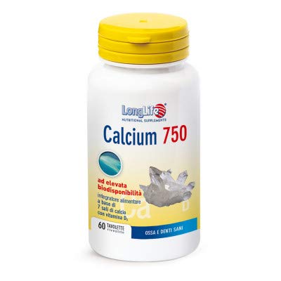 PROMO 2 CONFEZIONI LONGLIFE CALCIUM 750 60+60 TAVOLETTE