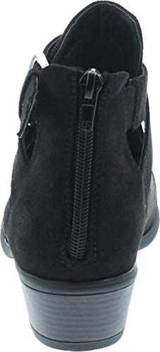 Wild Diva Women's Manny-30 Crisscross Buckle Bootie4