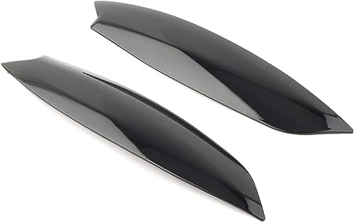 Paupières de phares Golf 5 GTI Noir Brillant sourcils optiques MK5 R32