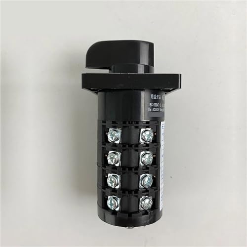 Interrupteur de commande moteur HZ5B 20A inverseur tripolaire 3 pôles à came rotative