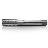 Lzcdelyxiao 11/16'- 18 Left Hand Straight Flute Thread Tap Machine Tap 11/16-18 TPI Nominal Diameter...