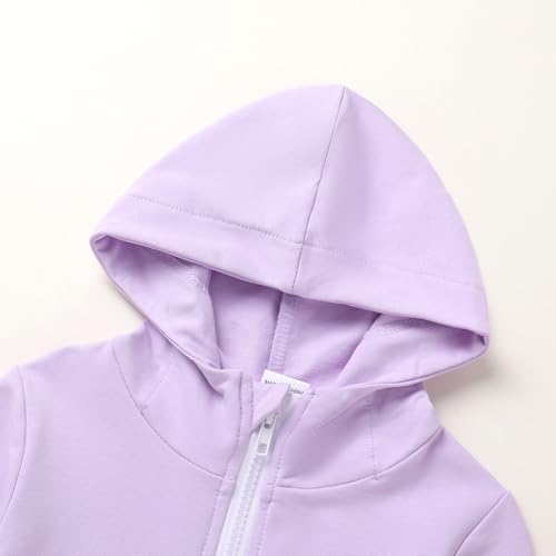 Image of YOUNGER STAR Toddler Baby Boy Girl Clothes Fall Winter Outfits Long Sleeve Hoodie Sweatshirt Sweat Pants Cotton Sweatsuits