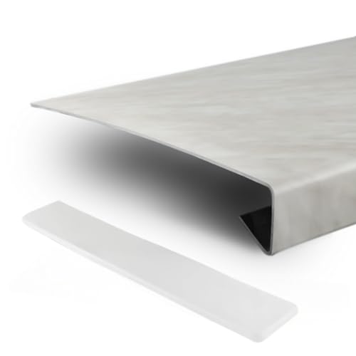 TJ Fensterbank Verkleidung in Marmoroptik I 38 x 50 cm I Dicke 3,5 mm I...