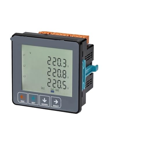 Relais TPM04SH-60D 1-63A 96x96mm, un contacteur de puissance et contrôle pour armoire électrique