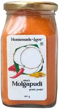 Homemade Love Idli Chutney Powder (250gram)|South Indian Style Molgapudi|Instant Gunpowder Chutney|Perfect For Idli, Dosa, Appam, Rice, Chapati, & Roti|No Added Onion & Garlic