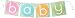 2.25ft Pastel Baby Shower Banner