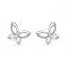 Boma Jewelry Sterling Silver Butterfly Stud Earrings