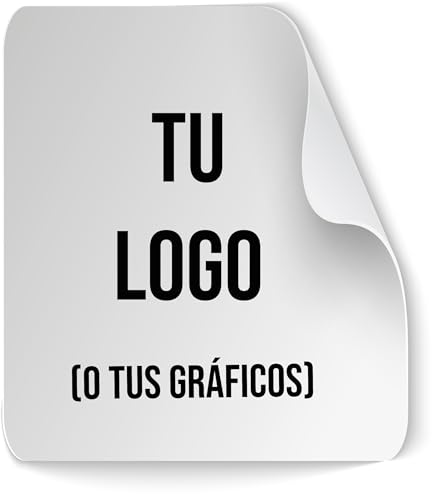 100 Pegatinas Personalizables Multiusos   Inserta tu logotipo o gráficos, tamaño seleccionable de 2 cm a 20 cm, ideal para decoración, etiquetas y proyectos creativos (Cuadrado)