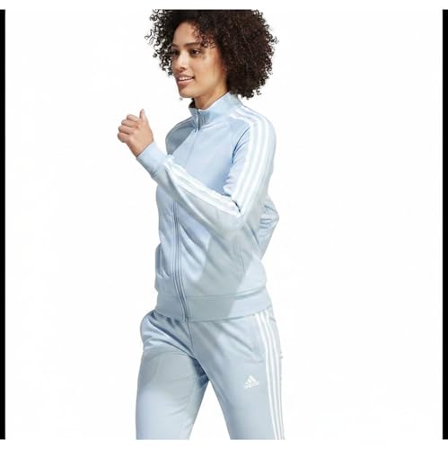 Image of adidas Women's Essentials Warm-Up Slim 3-Stripes Track Jacket