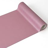 壁紙屋本舗 マスキングテープ 幅広 壁紙シール はがせる ピンク 無地 Mon Sucrier イージーウォールテープ 23cm×6m 1本 EMS02 クランベリー