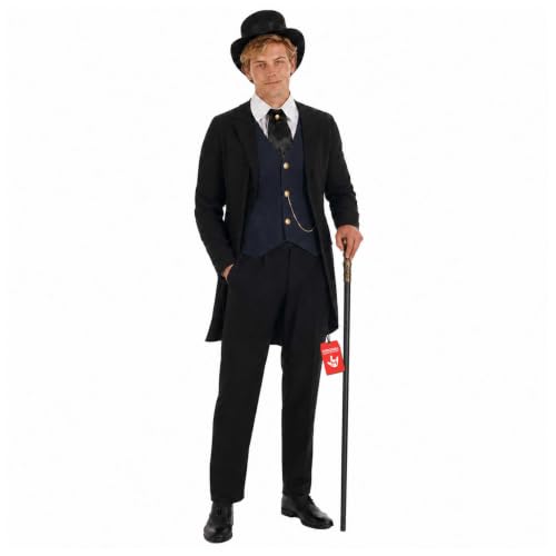 Fun Shack Disfraz de Epoca Hombre, Disfraz Victoriano Halloween Hombre, L