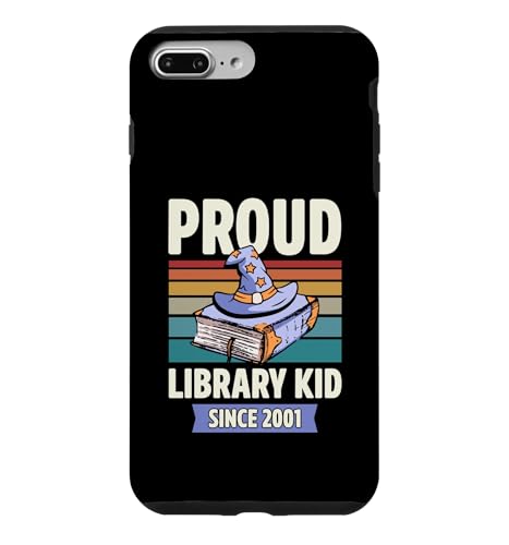 Proud Library Kid Since 2001 �a���N �{ ���l �a���� �X�}�z�P�[�X iPhone 7 Plus/8 Plus �p