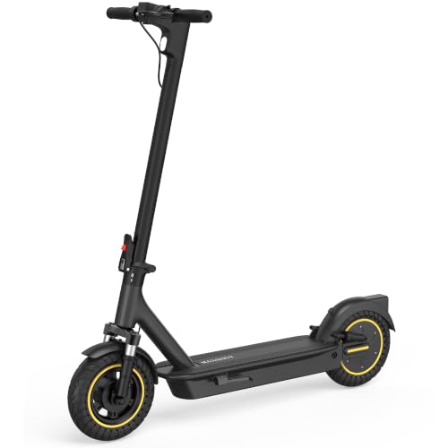 Image of Maxshot Electric Scooter, 8.5 inch /10 inch /14 inch Tire, 16 /19 /22 Mph Top Speed, 12 /16 /21 /27 /28 /49 /50 Miles Long Range, Folding Escooter for Adults and Kids with Seat Bag, Dual Braking, Dual Suspension, App