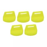 LNPTFCZ Car Repair 5X Yellow Ignition Key Cover Cap Fit for Polaris for Sportsman for Scrambler for RZR for Magnum