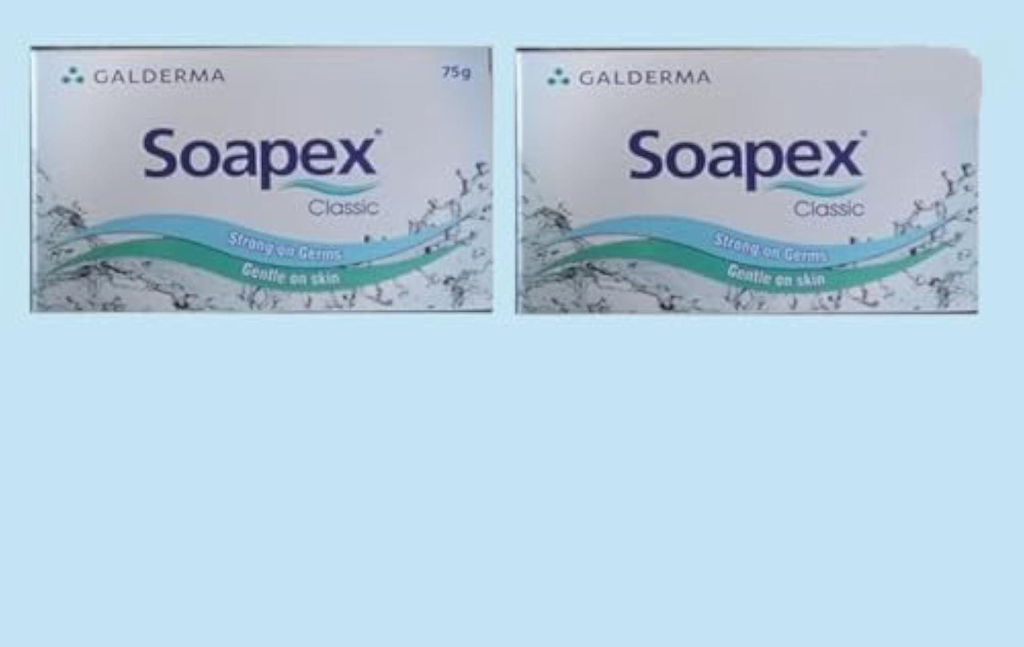 Soapex Classic Skin Care Soap Pack of 2, 75gm Each