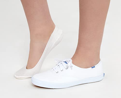 Keds Womens Invisible No Show Sock Liners With Non Slip Silicone Grip2