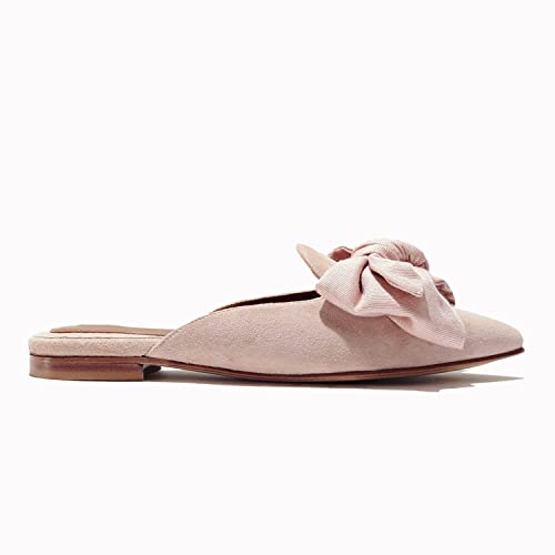 Image of Rilista Mules for Women Slip On Comfortable Pointed Toe Womens Loafers Women's Flats for Women's Mules & Clogs