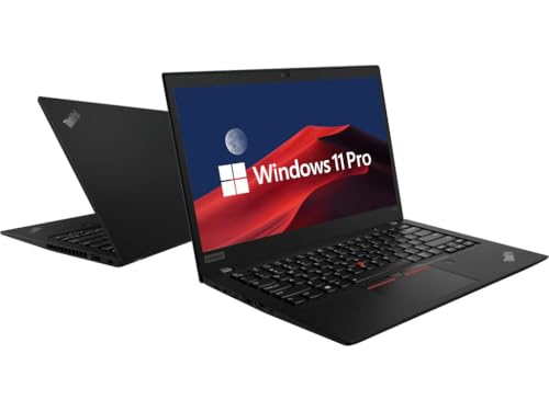 Lenovo ThinkPad T490s 14" FHD Business Laptop Computer, Intel Core i7-8565U Notebook PC, 8GB DDR4 RAM, 512GB SSD, Backlit Keyboard, Webcam, WiFi BT, Windows 11 Pro (Renewed)