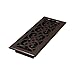 Decor Grates Metal Scroll Decorative Air Vent Cover 4x12 Floor Register – Adjustable Control Lever – AC Floor Vent Covers for Home Floor Vents – Fits 4 x 12 Inch Opening – Rubbed Bronze (SPH412-RB)
