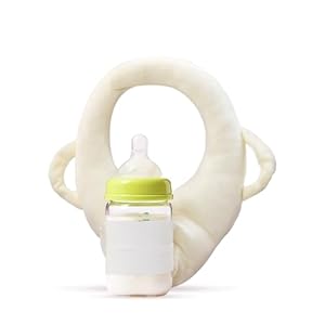 Baby Bottle Holder, Adjustable Nursing Pillow Support, Baby Self-Feeding Bottle Holder, Newborn Essentials, Baby Self-Help Hands-Frees Bottle Holder, Baby Self-Feeding Pad