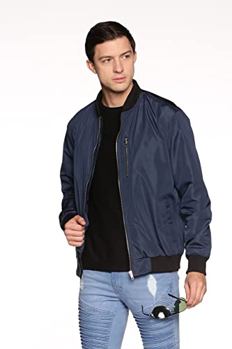 Image of Dusky Bird Men's Full Sleeve Lightweight Winter Jacket