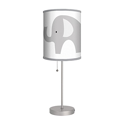 white nursery lamp
