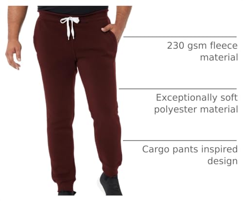 Image of Southpole Fleece Joggers for Men with Pockets