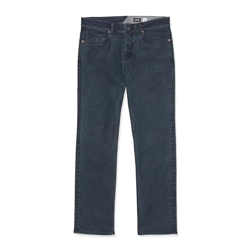 Image of Volcom Men's Solver Stretch Denim Jeans-Modern Fit Pant